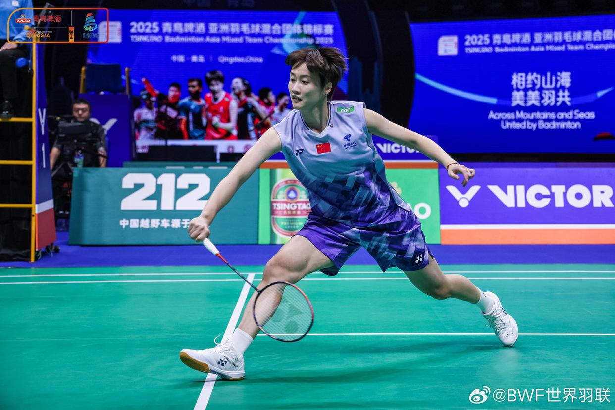 印尼队力克日本队，陈雨菲扛起全队