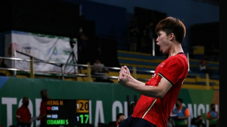 中国队险胜印尼队,辛杜刷新纪录 中国队险胜印尼队,辛杜刷新纪录